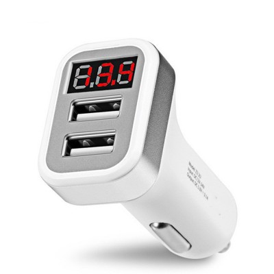 Автомобильное зарядное устройство Hoco Z3 Fast Charger (2USB 3.1А) White