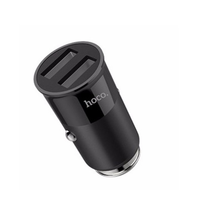 Автомобильное зарядное устройство Hoco Z17A (2USB 3.1А) Black