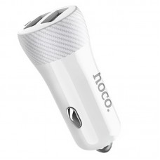 Автомобильное зарядное устройство Hoco Z21 (2USB 3.4A) White
