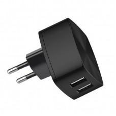 Сетевое зарядное устройство Hoco C26A Mighty 2USB Black
