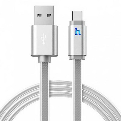 Кабель USB Hoco UPL18 Lightning 1.2m Gray