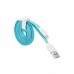 Кабель USB Hoco UPL18 Lightning 1.2m Blue