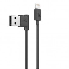 Кабель Hoco L Shape Lightning Round 1.2M UPL11 Black
