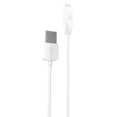 Кабель Hoco X1 Lightning-USB 1m White 