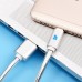 Кабель Hoco Metal Jelly Knitted Lightning UPL12 Silver (1.2m)