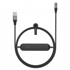 Кабель Hoco U22 USB Lightning U Bei Power Bank 2000mAh 1.2m Black