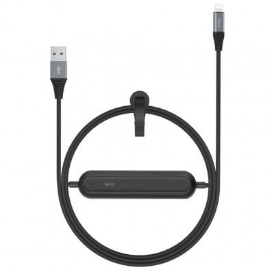 Кабель Hoco U22 USB Lightning U Bei Power Bank 2000mAh 1.2m Black