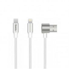 Кабель 2in1 Hoco U18 Golden hat multi-functional Micro+Lightning White