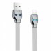 Кабель Hoco U14  Steel man Type-C Gray