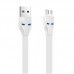 Кабель Hoco U14 Steel Micro USB Cable 1.2 м White