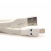 Кабель Hoco U14 Steel Micro USB Cable 1.2 м White