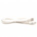 Кабель Hoco U14 Steel Lightning Cable 1.2 м White
