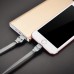 Кабель Hoco U14 Steel Lightning Cable 1.2 м Gray