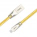 Кабель Hoco U9 Zinc Alloy Jelly knitted micro-USB (Silver) 1.2 м Gold