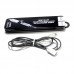 Кабель Hoco U10 Zinc Alloy Reflective Knitted Lightning-USB 1m Black