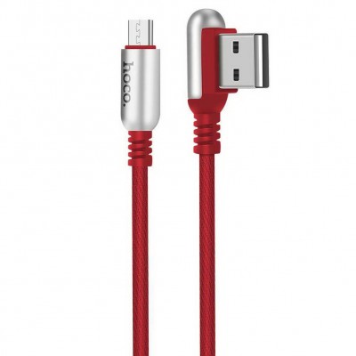 Кабель Hoco U17 USB Lightning Capsule 1.2M Red 