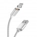 Кабель Hoco U16 Magnetic Type-C Silver