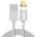 Кабель Hoco U16 Magnetic Type-C Silver