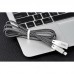 Кабель Hoco U11 REFLECTIVE KNITTED Lightning-USB Black