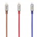 Кабель Hoco U17 USB Lightning Capsule 2M Coffe 