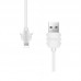 Кабель USB Hoco X16 Lightning iPhone White