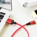Кабель Hoco X14 TIMES SPEED microUSB-USB 1m Black+Red