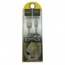 Кабель USB Hoco U5 Lightning Full-Metal 1.2m Tarnish
