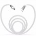 Кабель Hoco X4 Zing Alloy microUSB-USB White