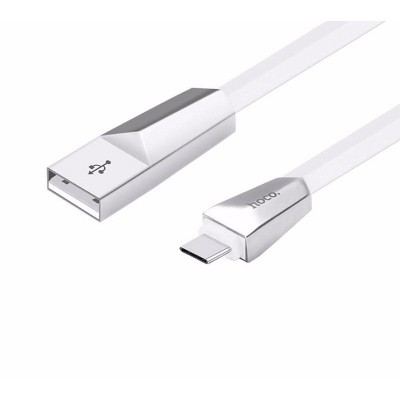 Кабель USB Hoco X4 с выходом Type-C White