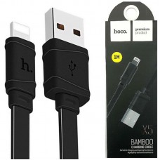 Кабель Hoco X5 Bamboo Lightning 1м Black