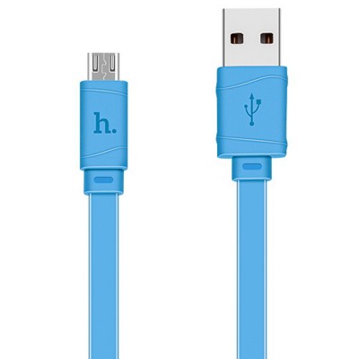Кабель Hoco  X5 bamboo Type-C Blue