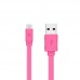 Кабель Hoco  X5 bamboo Type-C Pink