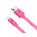 Кабель Hoco  X5 bamboo Type-C Pink