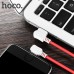 Кабель USB Hoco X19 Enjoy Lightning iPhone Red+White
