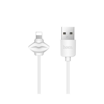 Кабель USB Hoco X17 Showy Lightning iPhone White