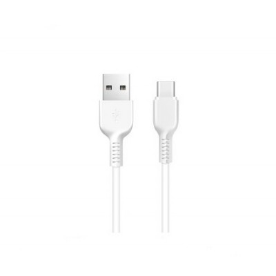Кабель USB Type-C Hoco X13 Easy Charged 1m White