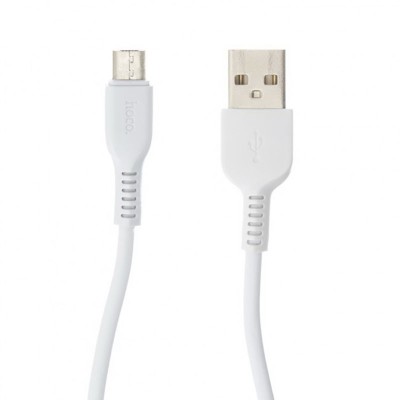 Кабель Hoco X13 Lightning-USB 1m White
