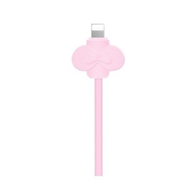 Кабель USB Hoco X18 Butterfly Lightning iPhone Pink
