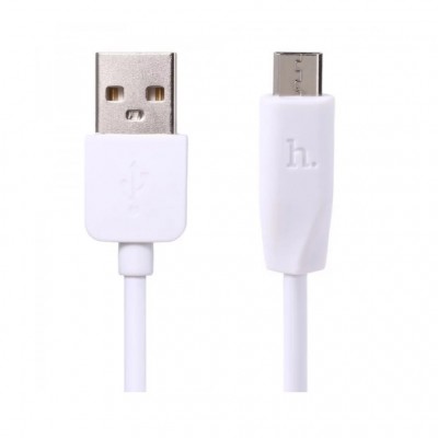 Кабель USB Hoco X1 microUSB 2M White