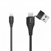 Кабель Hoco U26 USB Lightning Multi-Functional 1m Black