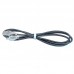 Кабель Hoco U25 Golden Armor Type-C-USB 1m Metal Gray