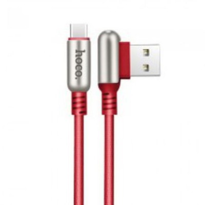 Кабель Hoco U17 Capsule Type-C-USB Red