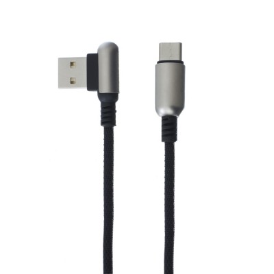 Кабель Hoco U17 Capsule Type-C-USB Black
