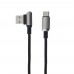 Кабель Hoco U17 Capsule Type-C-USB Black