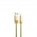 Кабель Hoco U27 Golden Sheild Lightning Gold