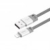 Кабель Hoco U27 Golden Sheild microUSB-USB Gray
