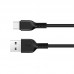 Кабель Hoco X20 Flash Charged Lightning 3м Black
