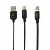 Кабель Hoco U28 Magnetic Adsorption Lightning-USB 1m Black