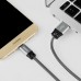 Кабель Hoco U27 Golden Sheild Type-C-USB SteelGray