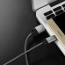 Кабель Hoco U27 Golden Sheild Type-C-USB SteelGray